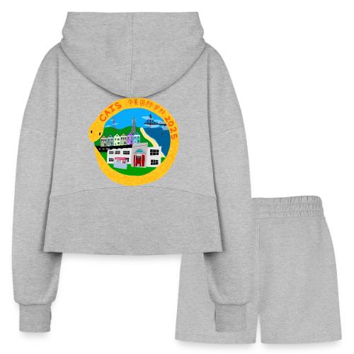 Lunar New Year 2025 LS Design Winner: Emi S. - Women’s Cropped Hoodie & Jogger Short Set