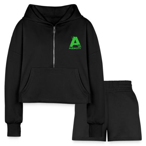 Double the Audacity - Women’s Cropped Hoodie & Jogger Short Set