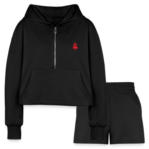FC SPORT™ - MERCHANDISE - Women’s Cropped Hoodie & Jogger Short Set