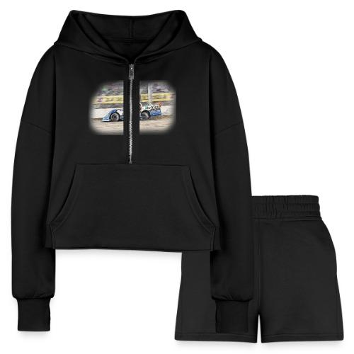 Johnathan Davenport's #49 B - Women’s Cropped Hoodie & Jogger Short Set