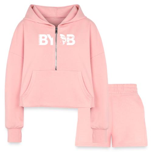 BYOB Robot - Women’s Cropped Hoodie & Jogger Short Set