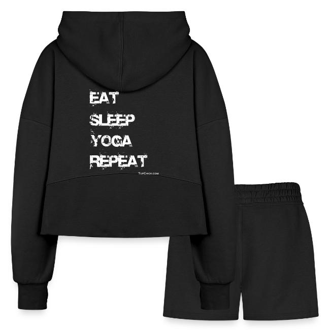 Eat Sleep Yoga Repeat - wb - TC