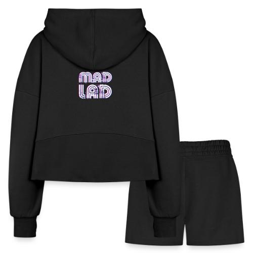 Mad Lad - Women’s Cropped Hoodie & Jogger Short Set