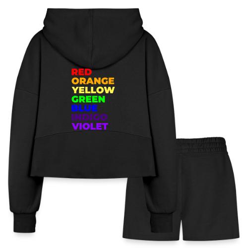 True Colors - Women’s Cropped Hoodie & Jogger Short Set