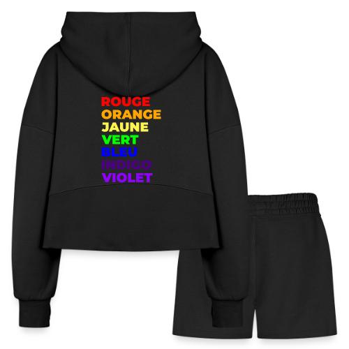 True Colors - Women’s Cropped Hoodie & Jogger Short Set