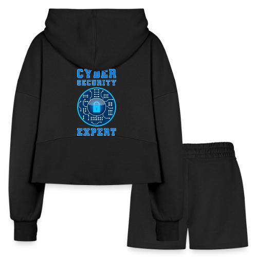 Cyber Security Expert - Women’s Cropped Hoodie & Jogger Short Set