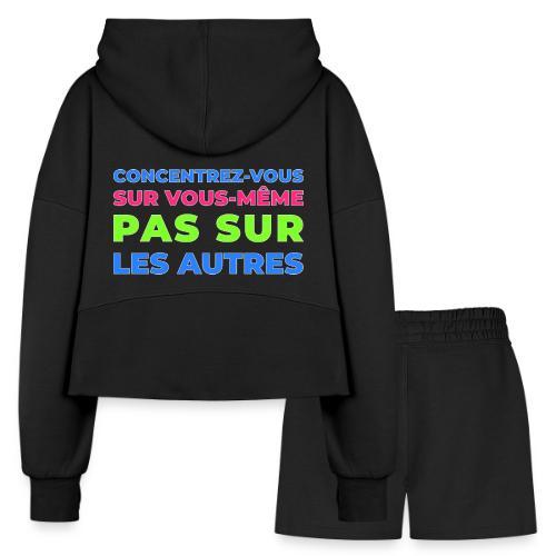 Refocus - Women’s Cropped Hoodie & Jogger Short Set