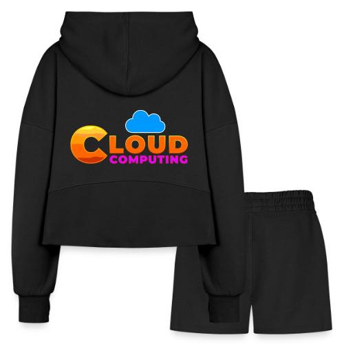 Cloud Computing - Women’s Cropped Hoodie & Jogger Short Set