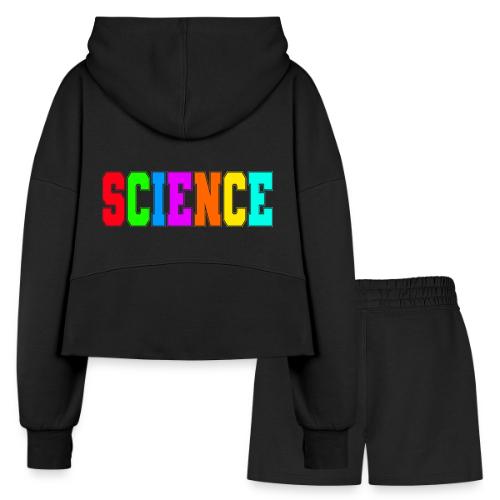 Spectrum of Science - Women’s Cropped Hoodie & Jogger Short Set