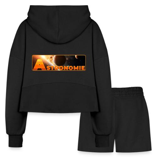 Astronomy - Women’s Cropped Hoodie & Jogger Short Set