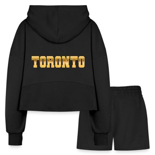 Toronto - Women’s Cropped Hoodie & Jogger Short Set