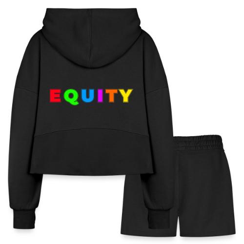 Colors of Equity - Women’s Cropped Hoodie & Jogger Short Set