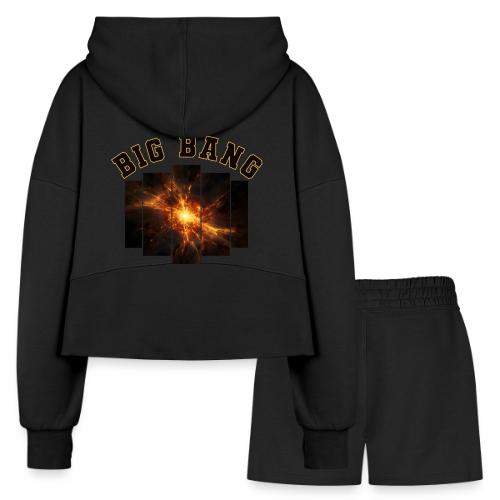 Big Bang Horizon - Women’s Cropped Hoodie & Jogger Short Set