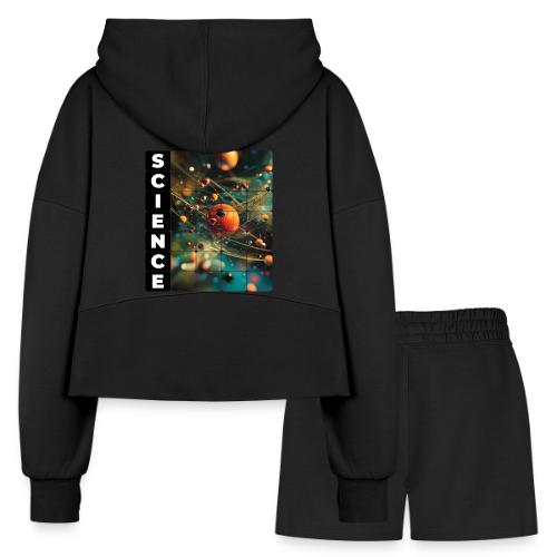 Atomic Science Vision - Women’s Cropped Hoodie & Jogger Short Set