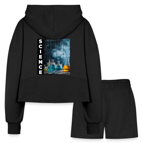 Alchemy of Science - Women’s Cropped Hoodie & Jogger Short Set