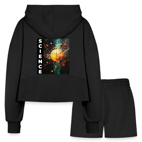 Core of Science - Women’s Cropped Hoodie & Jogger Short Set