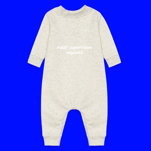 Adult Supervision Required - Baby Fleece One Piece