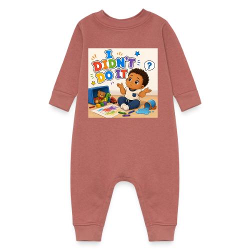 I Didn't Do It - Boy-B - Baby Fleece One Piece
