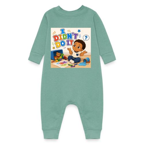 I Didn't Do It - Boy-B - Baby Fleece One Piece