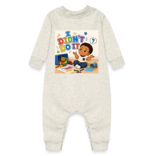 I Didn't Do It - Boy-B - Baby Fleece One Piece