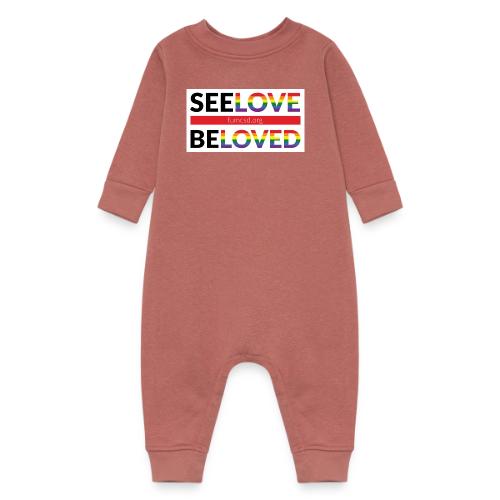 FUMCSD See Love, Be Loved: white design background - Baby Fleece One Piece