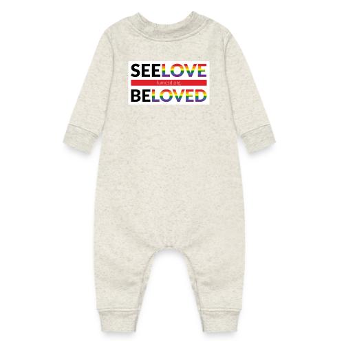 FUMCSD See Love, Be Loved: white design background - Baby Fleece One Piece