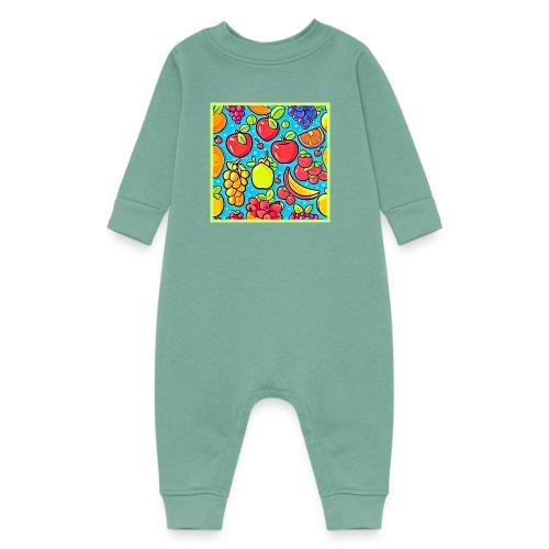 Fruitful Pattern Design - Baby Fleece One Piece