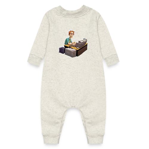 Hard At Work - Baby Fleece One Piece