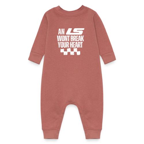 AN LS WONT BREAK YOUR HEART - Baby Fleece One Piece