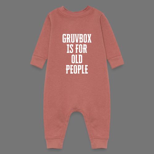 Gruvbox Old People - Baby Fleece One Piece