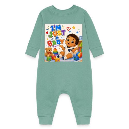 I'm Just A Baby -Boy-B - Baby Fleece One Piece