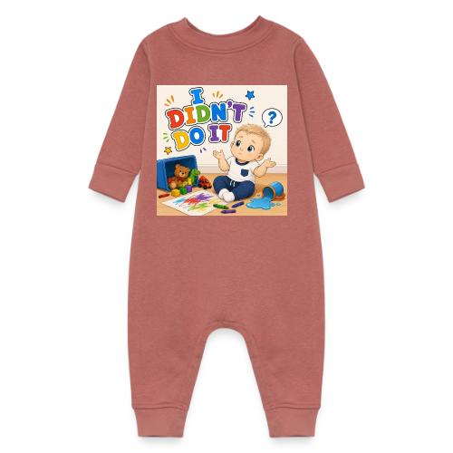 I Didn't Do It - Boy-W - Baby Fleece One Piece