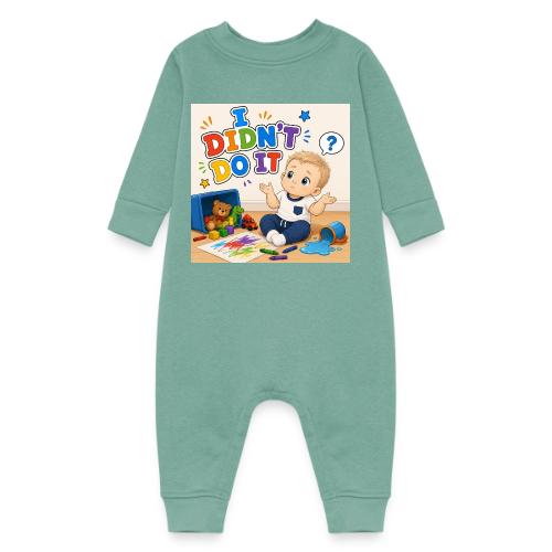 I Didn't Do It - Boy-W - Baby Fleece One Piece