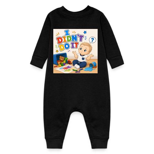 I Didn't Do It - Boy-W - Baby Fleece One Piece