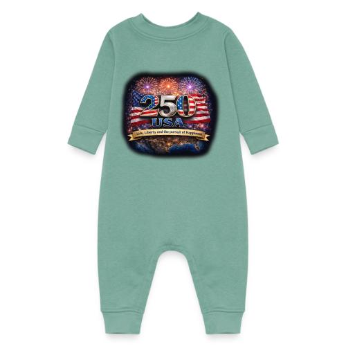 USA 250th Celebration - Baby Fleece One Piece