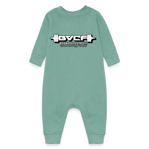 white - Baby Fleece One Piece