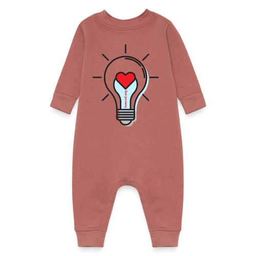FUMCSD Heart Light Bulb - Baby Fleece One Piece
