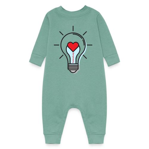 FUMCSD Heart Light Bulb - Baby Fleece One Piece