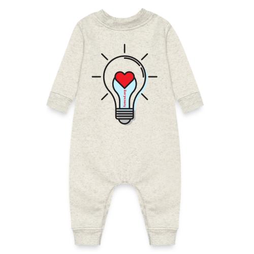 FUMCSD Heart Light Bulb - Baby Fleece One Piece