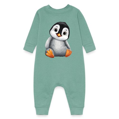 Innocent Penguin Sitting - Baby Fleece One Piece