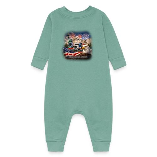 1776-2026 | Celebrating 250 Years of Freedom - Baby Fleece One Piece
