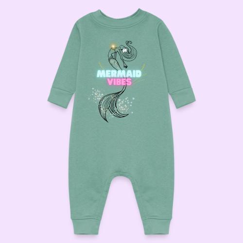 Mermaid Vibes Design - Baby Fleece One Piece