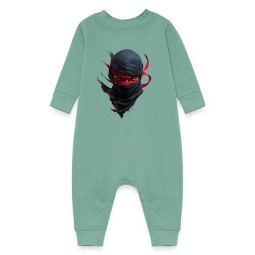 Crimson Stare Ninja - Baby Fleece One Piece
