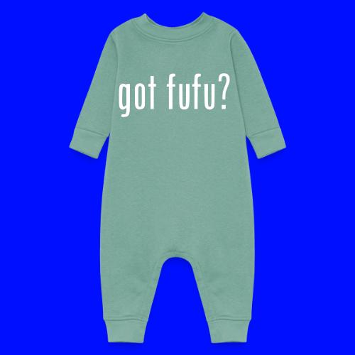 gotfufu-white - Baby Fleece One Piece
