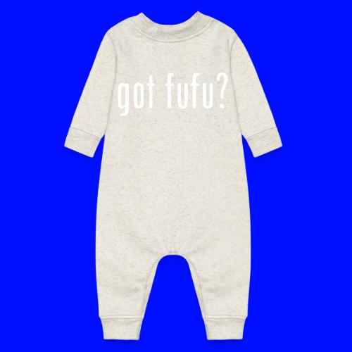 gotfufu-white - Baby Fleece One Piece