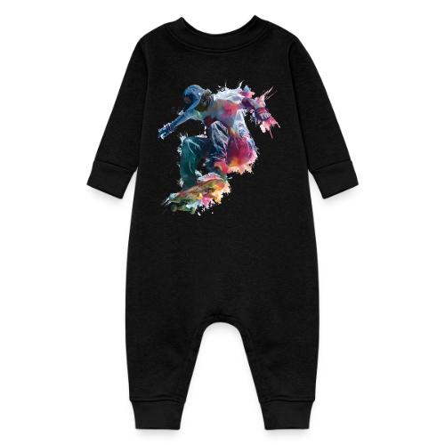 Skateboarding: Ride the Colors - Baby Fleece One Piece
