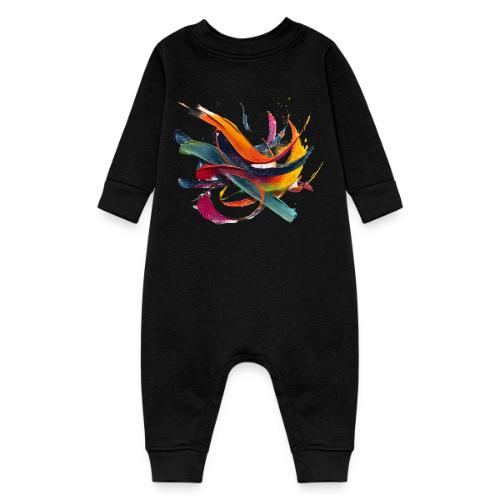 Colorful Waves - Baby Fleece One Piece