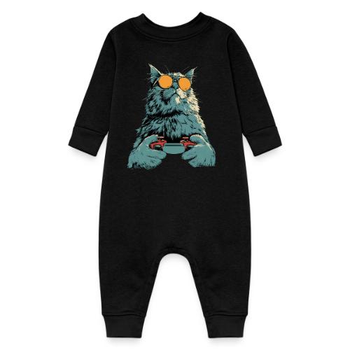 Cat: Fluff Mode On - Baby Fleece One Piece
