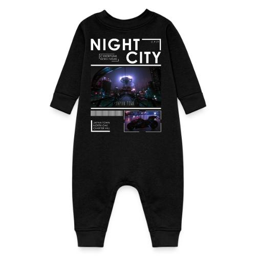 Night City Japan Town - Baby Fleece One Piece