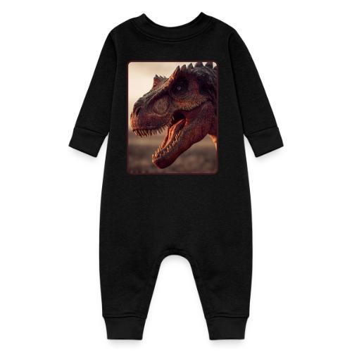 T Rex Roaring Close-Up Design - Baby Fleece One Piece